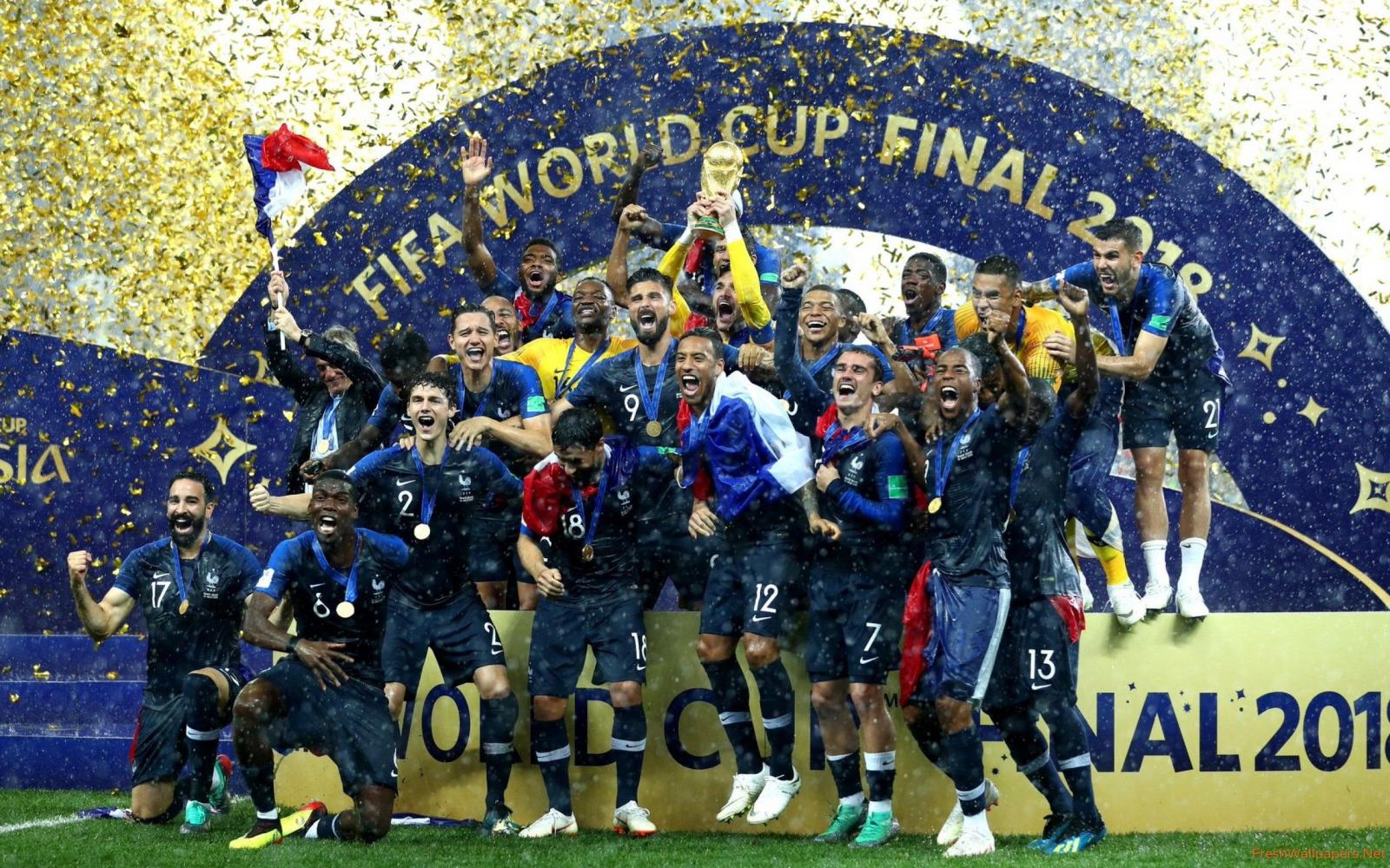 2560x1600 France - Russia 2018 FIFA World Cup Final Winners wallpapers