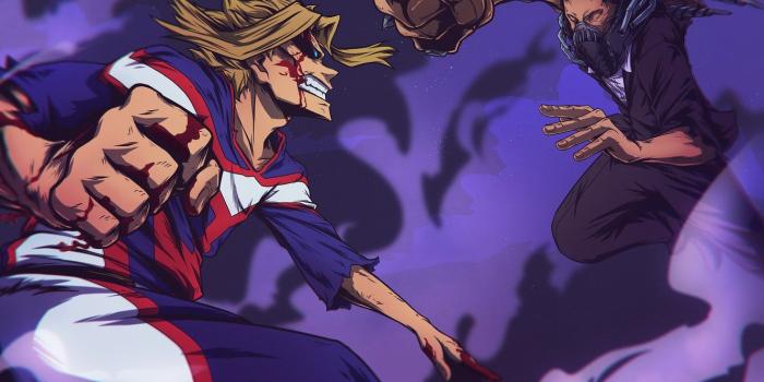 1332x850 Wallpaper My Hero Academia, Toshinori Of Yak, All Might, Boku No