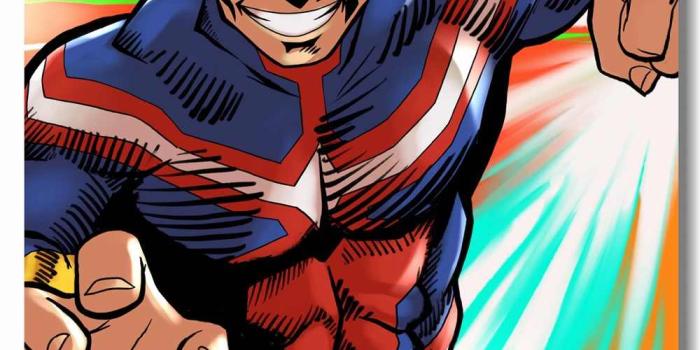 1000x1449 Custom Wall Decor My Hero Academia Two Heroes Poster Japanese Anime Wall  Sticker All Might Wallpaper Christmas Decoration #2395#