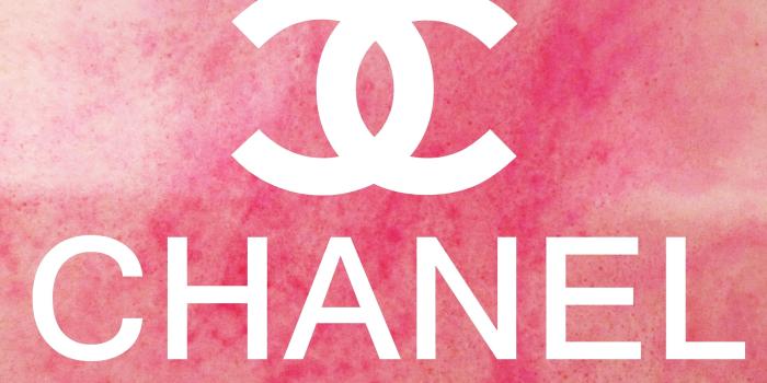 3908x2994 Red and white Love text, Chanel, pink background, logo HD wallpaper