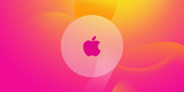 2560x1600 3328779 Apple, Logo, Pink, Bright wallpaper and background | Brands