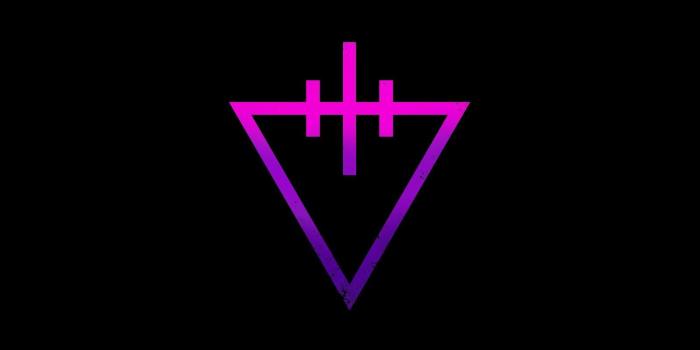 1600x900 Reversed triangle purple and pink logo, The Devil Wears Prada HD