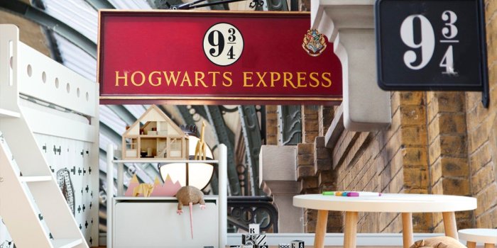 1500x1101 Magic School Express Station 9 3/4 Kids Wallpaper Room Sticker Wall Nursery  Magic Express Self Adhesive Exclusive Design Photo Wallpaper