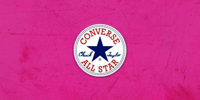 1600x1200 Converse All Star HD Logo Pink Background Download Free Wallpapers in HD