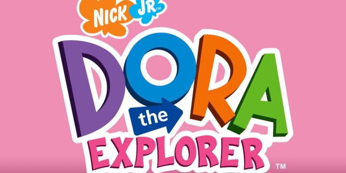 1024x768 Pink Dora the Explorer logo Wallpaper - Dora the Explorer Free
