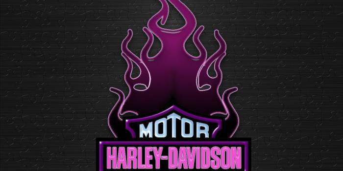 1280x1024 Harley Davidson Logo