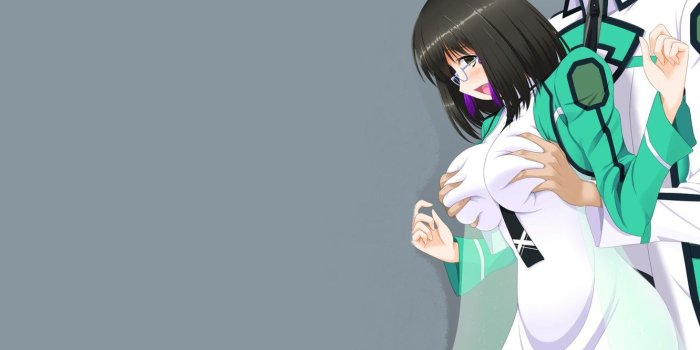 1332x850 Wallpaper erotic, pair, two, Mahou giving Koukou no Rettousei