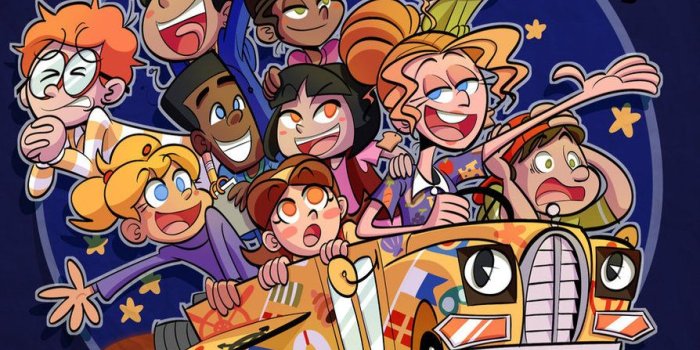 894x894 Magic school bus wallpaper
