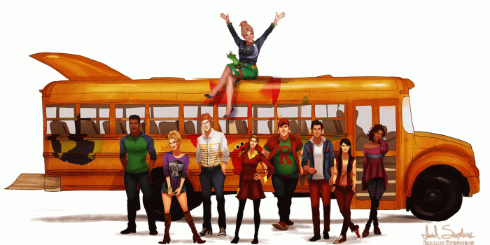 1280x664 desenhos animados imagens The Magic School Bus HD wallpaper and