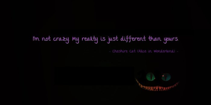 1920x1080 Gaëlle Lecourt on inspiring quotes | Cheshire cat wallpaper