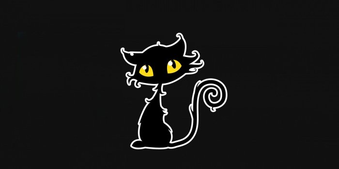 1920x1080 Halloween Black Cat Wallpaper Full HD 34272 - Baltana