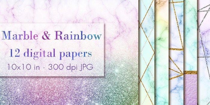 1020x800 Rainbow marble glitter digital papers, Rainbow digital papers,Rainbow  glitter clipart, Marble wallpaper, Rainbow marble digital paper pack