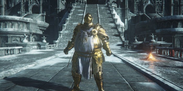 1920x1080 Golden Winged Knight Armor Set and Weapons at Dark Souls 3 Nexus