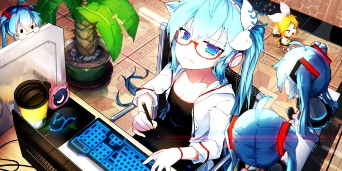 1324x814 Anime Girl Cute Chibi Images Hd Wallpaper | Smart Wallpapers