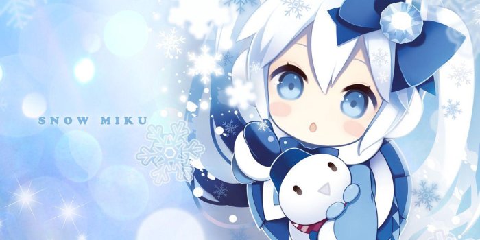 1280x1024 Snow Miku Wallpapers