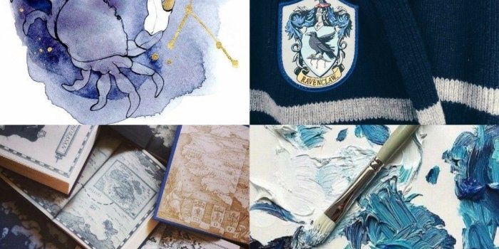 899x1600 Aesthetic Wallpapers — Ravenclaw Cancer Aesthetic 
