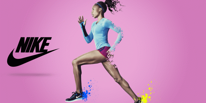 3840x2160 Wallpaper Nike, Running girl, , Sports, #12016