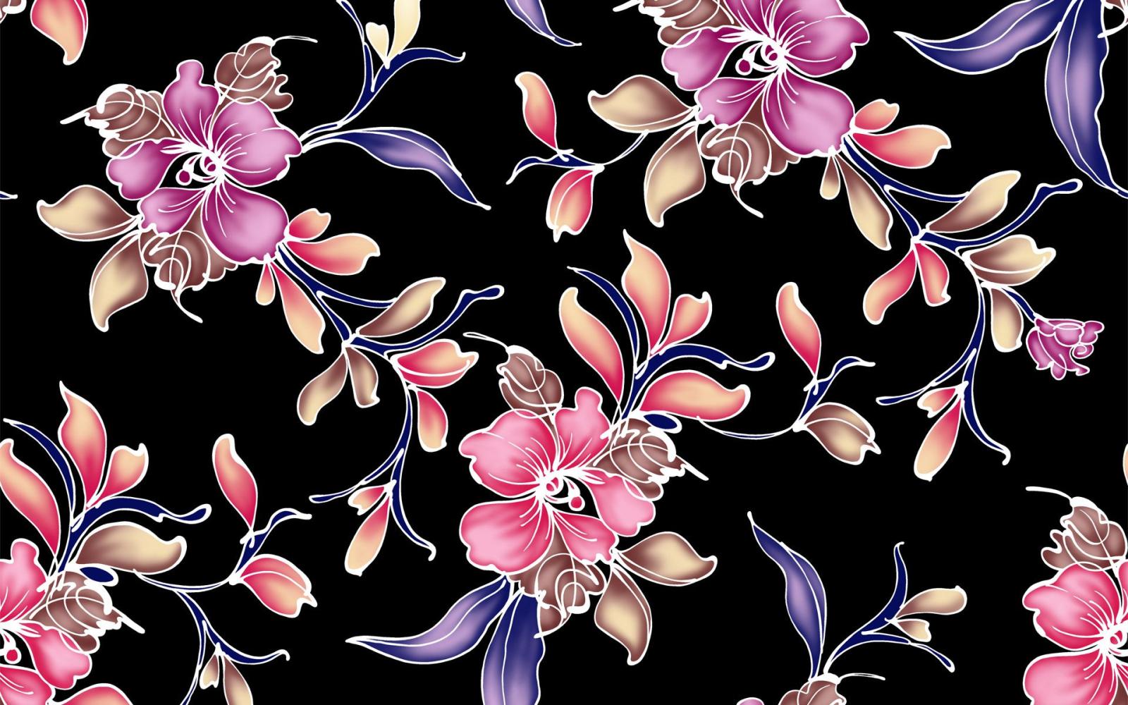 1920x1200 Flower Pattern Wallpaper #6870235