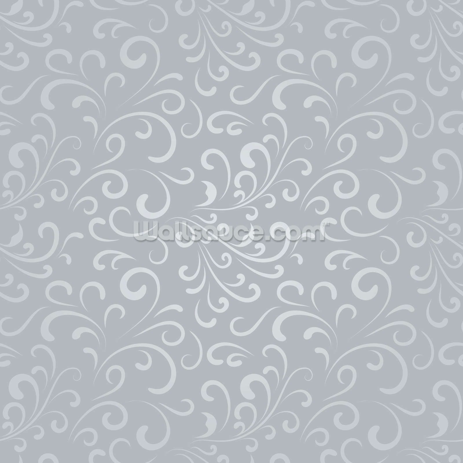 1600x1600 Floral Pattern - Grey