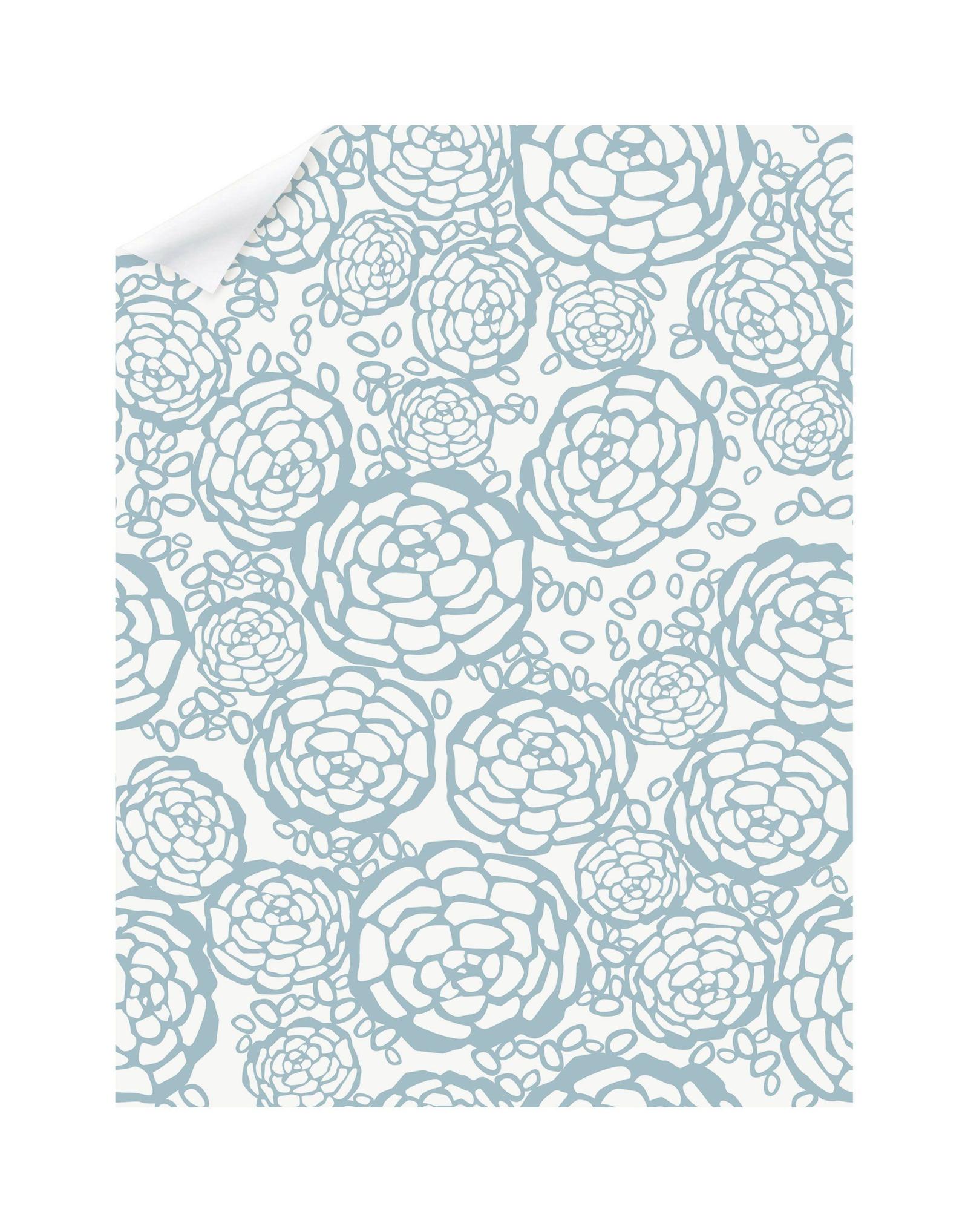 1980x2520 Petal Pusher (Blue) Tiles, Set of Tiles