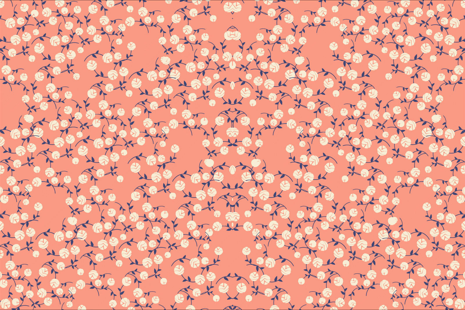 2400x1602 Floral Pattern Background Desktop Wallpaper 16334 - Baltana