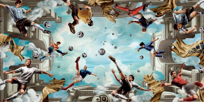 2560x1600 Adidas, Beckham, Messi, Kaka wallpapers | Freshwallpapers