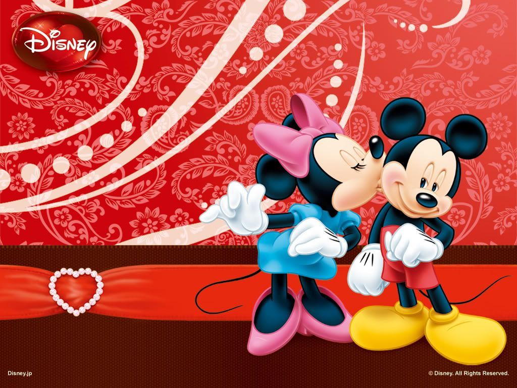 1024x768 Mickey mouse and minnie mouse wallpaper Gallery