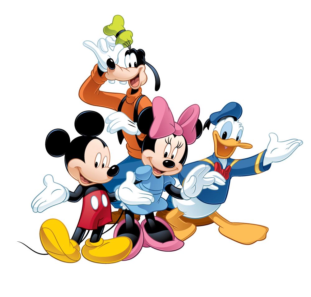 1000x955 Mickey Disney Characters Wide Wallpaper Hd Widescreen clipart free image