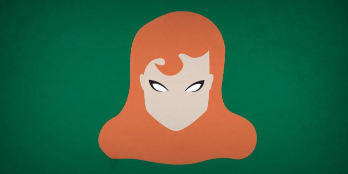 1920x1080 DC Comics, Poison Ivy, Blo0p, Minimalism Wallpapers HD / Desktop and