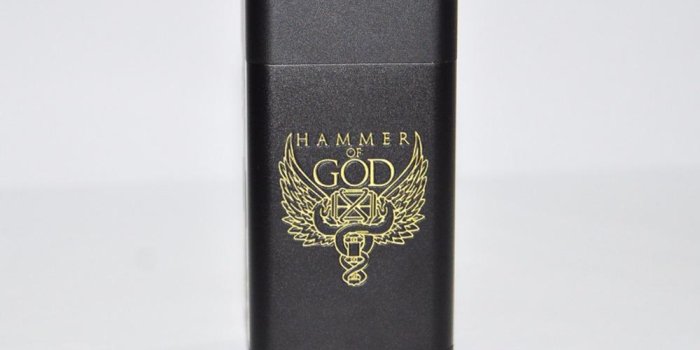 1000x1002 Electronic Cigarette Vape Hammer of God V4 Mechanical Box Mod fit 4*21700  Battery Huge Power for Mech RDA RTA 510 Atomizers Tank