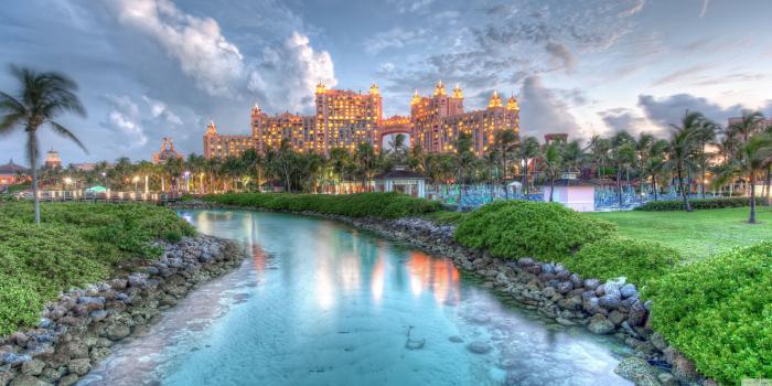 3440x1440 Atlantis Paradise Island ❤ 4K HD Desktop Wallpaper for 4K Ultra HD