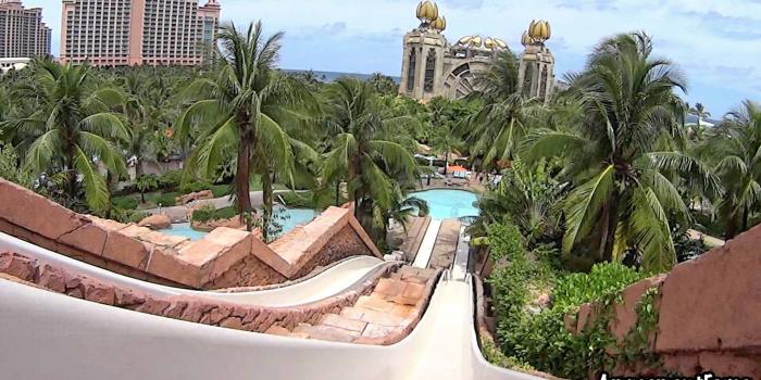 1920x1080 Aquaventure at Atlantis Paradise Island, Bahamas - rides, videos