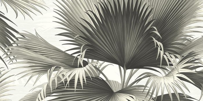 1000x1000 Endless Summer Green Palm Wallpaper