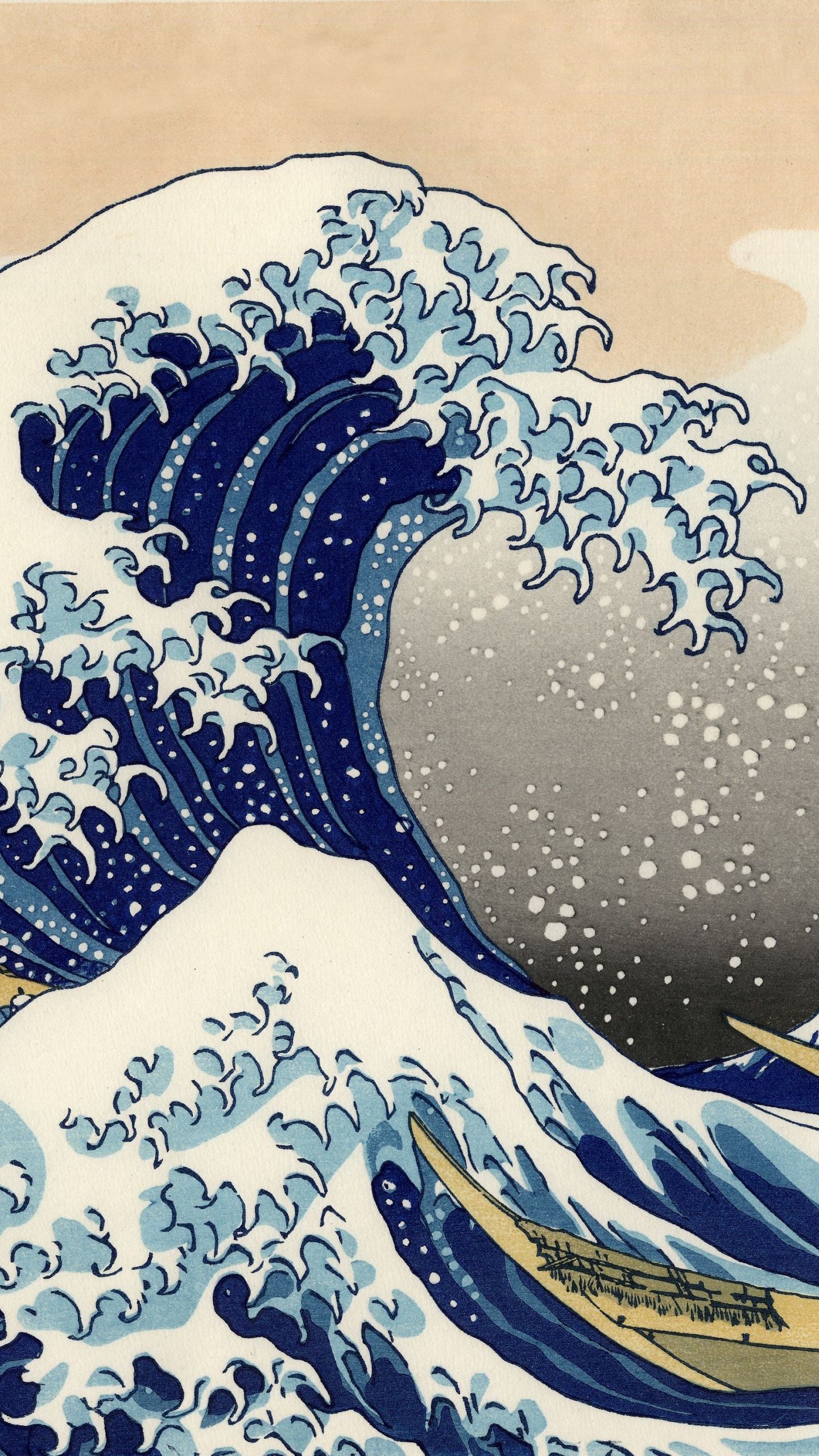 1440x2560 Download this Wallpaper 1080x1920 - Artistic/The Great Wave Off