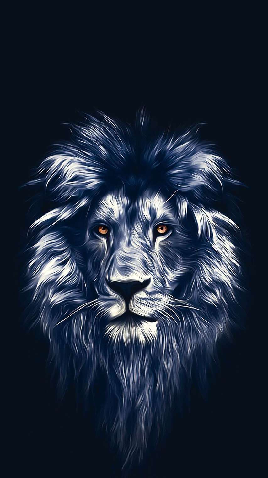 854x1518 Lion Face Art iPhone Wallpaper | iPhone backgrounds in 2019 | Lion