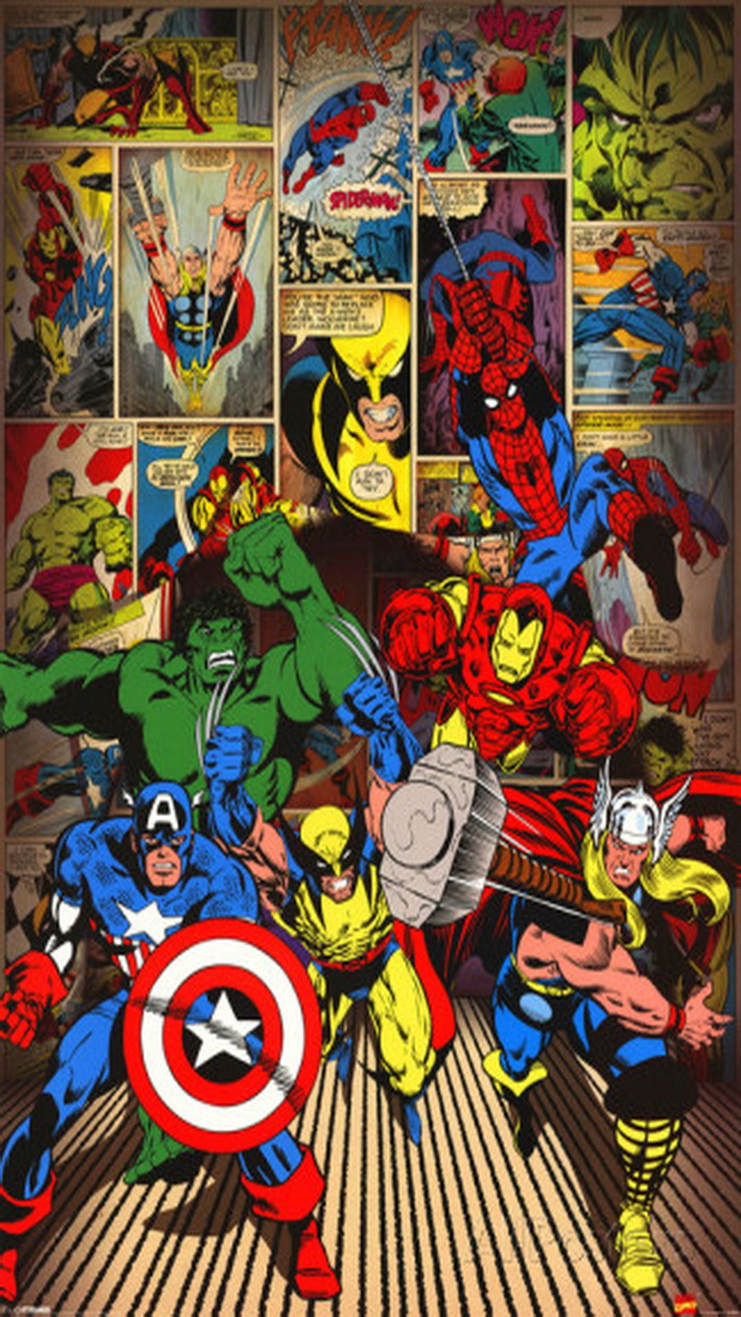 1080x1920 49+] Marvel iPhone Wallpaper on WallpaperSafari