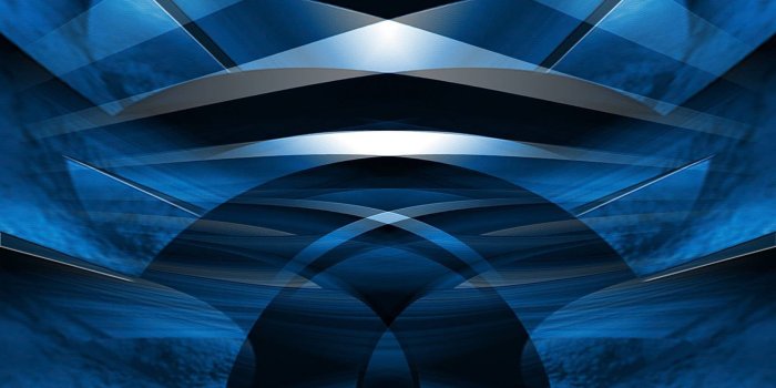 1680x1050 Metallic digital wallpaper, abstract, blue, artwork HD wallpaper