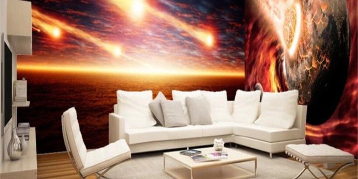1000x800 US $9.12 43% OFF|Aliexpress.com : Buy beibehang wallpaper for walls 3 d  Magic Universe Explosion Bar KTV Decorative Mural Background Wall wallpaper  3d