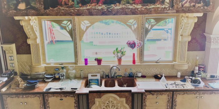 4032x3024 Last Supper... In The Kitchen > Decorating with Wallpaper Wall Murals