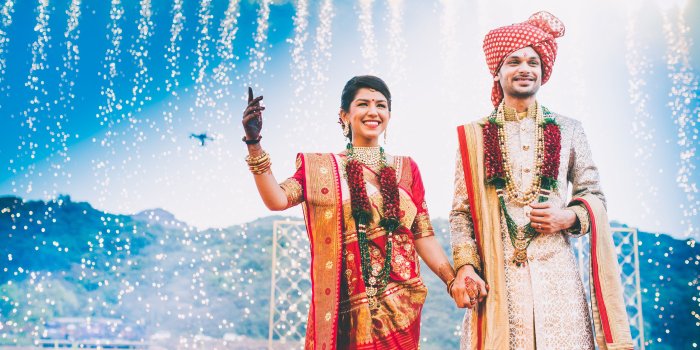 3500x2023 Indian Wedding Photography Bride and Groom wallpaper