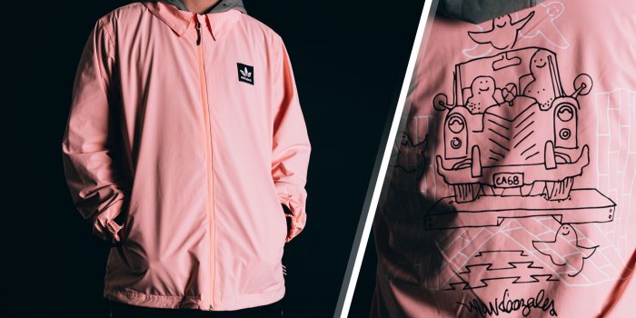 1920x1080 adidas Gonz Civillian 2017-2018 Snowboard Jacket Rev...