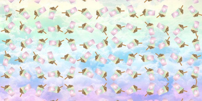 1400x862 Pastel Starbucks Wallpaper on Behance