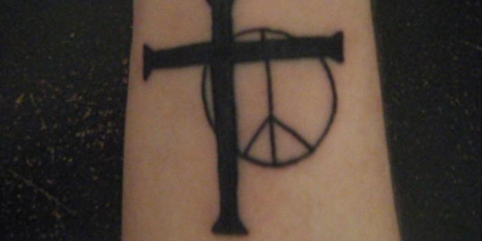 1024x768 Cross / Peace Sign Wrist Tattoo Wear Dope Shit Pinterest Wrist