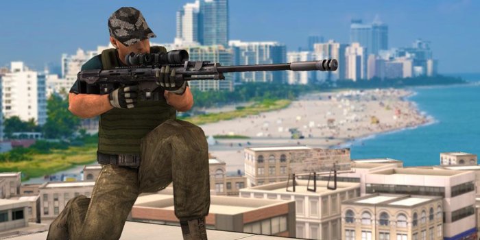 1024x768 Grand Miami Sniper Gang 3D for Android - APK Download
