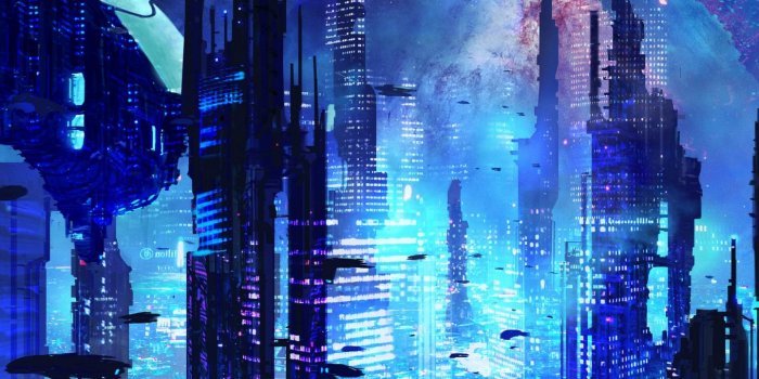 1440x2560 Download wallpaper 1440x2560 city, futurism, sci-fi, future