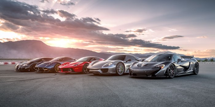 1920x1280 The Hyper 5 : Veryon GS | Huayra | LaFerrari | 918 Hybrid | P1 [1920