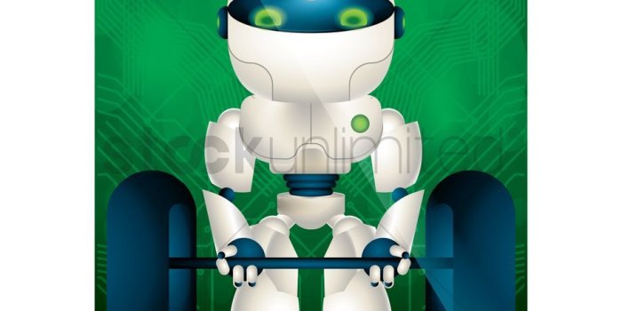 919x1300 Robot wallpaper for mobile phone Vector Image - 1635679 | StockUnlimited