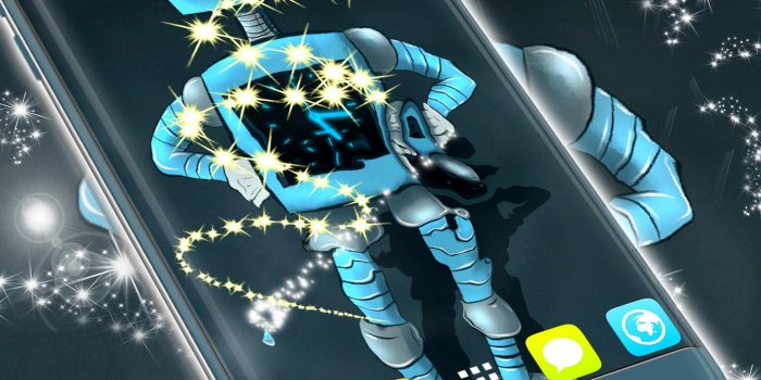 1742x1800 Robot Clock Live Wallpaper Hd for Android - APK Download