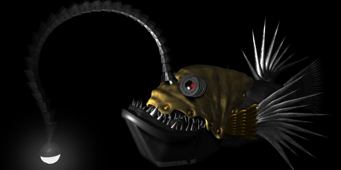 1920x1080 3D Fish Robot Wallpaper HD Desktop Mobile #328 #5846 Wallpaper