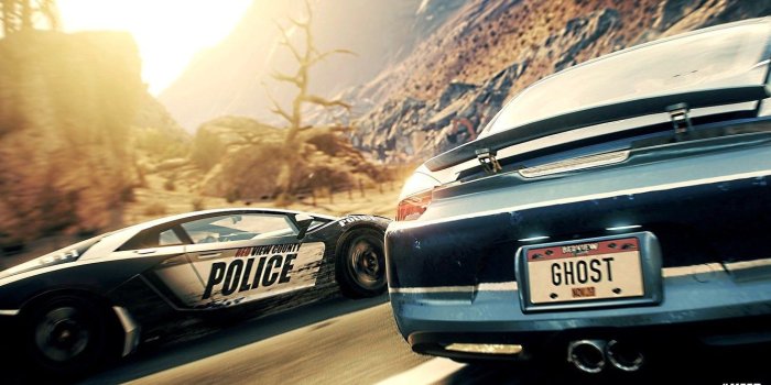 1332x850 Wallpaper Lamborghini, Police, Day, Desert, NFS Rivals Wallpaper